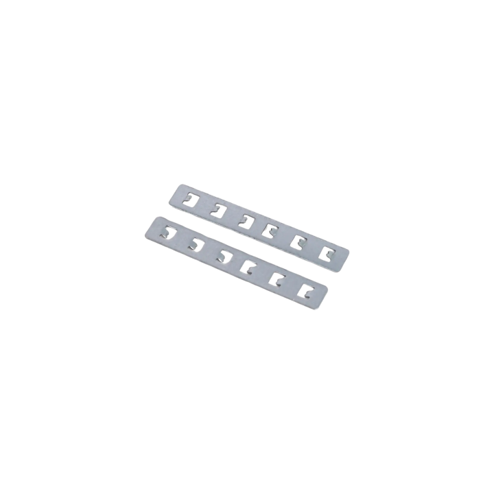 Mounting splice for plaster-in magnetic tracks
