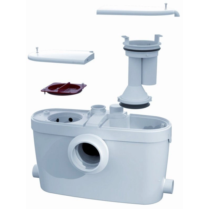 SFA Saniaccess 3 macerator pump for a toilet and complete bathroom