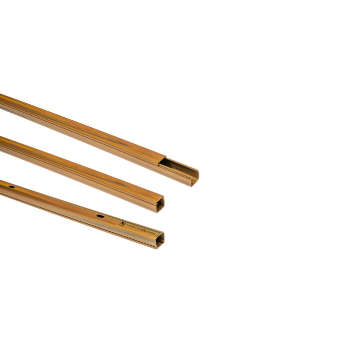 Cable duct 15x10, dark brown