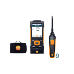 Humidity and IAQ measurement kit Testo 440 with humidity temperature Bluetooth probe