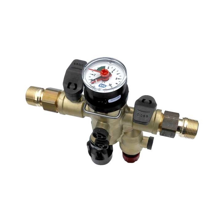 BA 6628 Plus 1-6 bar system filling valve with anti-siphoning valve BA class 3/4 inch thread
