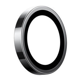 Torras X00FX1568 Cristal de cámara Lensguard para iPhone 16/16 Plus (Negro)