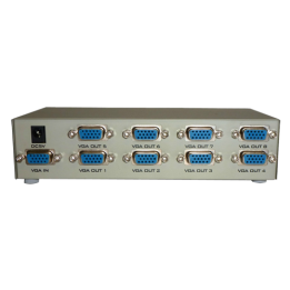 NACIONAL VGA-SPLITTER-8 8-Port VGA Splitter