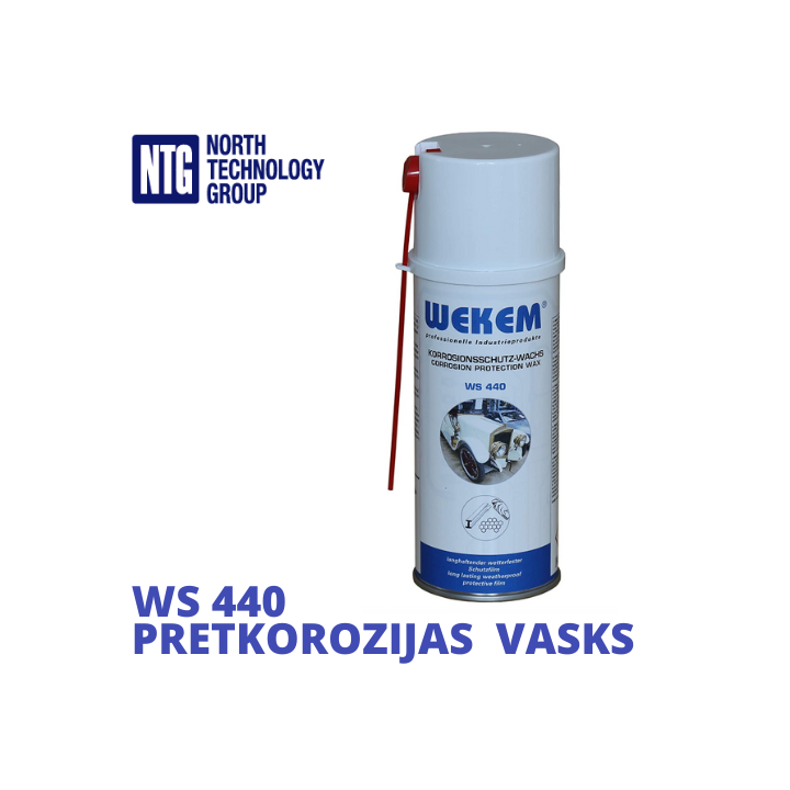Wekem WS 440 Corrosion Protection Wax Spray Weatherproof WS440 400ml