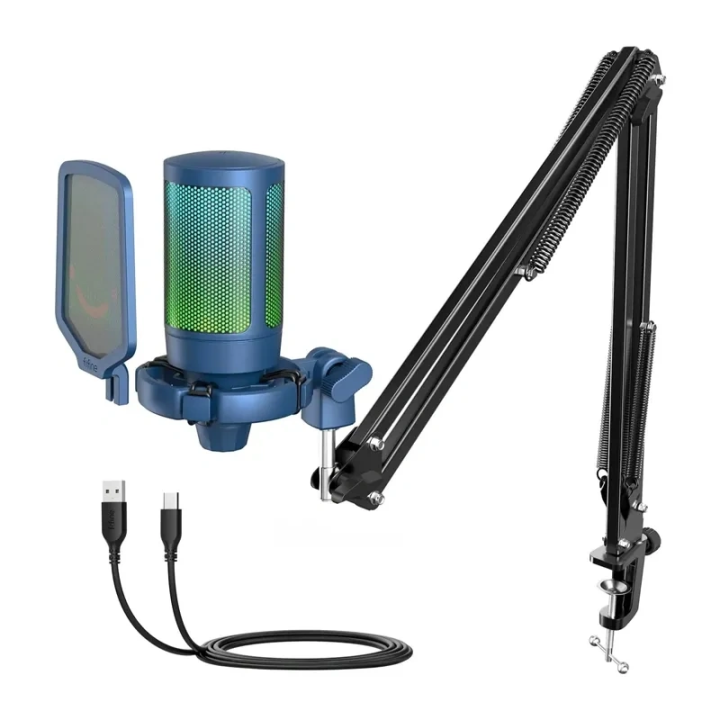 Fifine A6T Gaming Microphone (Blue)