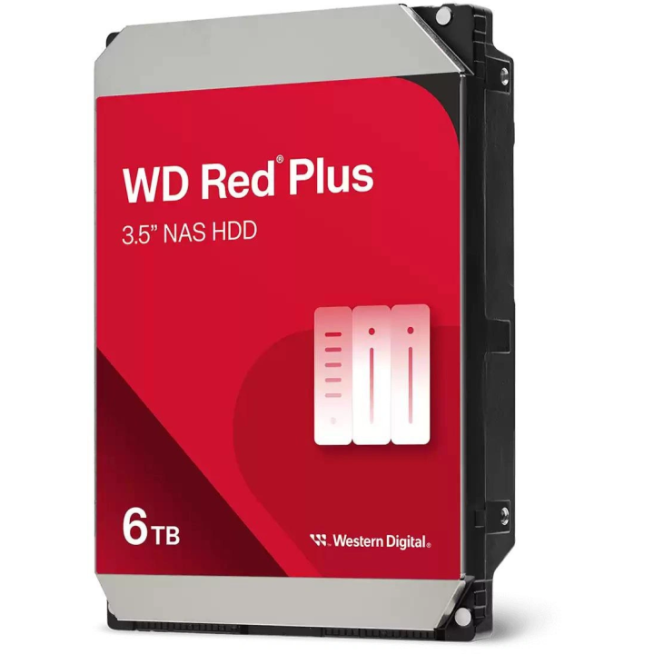 Western Digital WD Red Plus WD60EFPX HDD drive 6TB 3.5" NAS