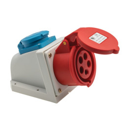 Combined socket 3P+5P/16A IP44