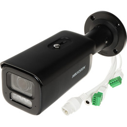 Hikvision DS-2CD2647G2HT-LIZS(2.8-12)(EF)(BLACK) 4 MP Smart Hybrid Light ColorVu Motorized Zoom IP Camera