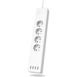 Hama WiFi Power Strip 4 sockets + 4xUSB