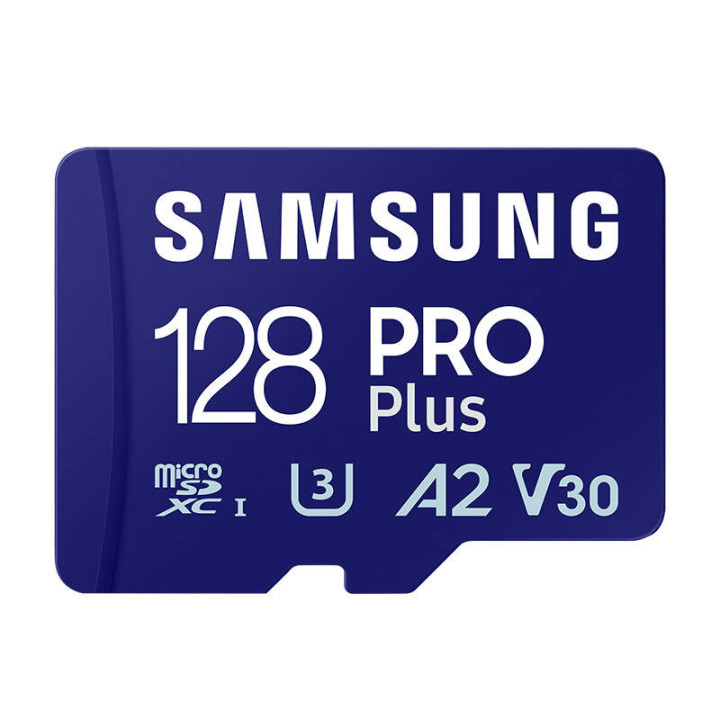 Карта памяти Samsung PRO Plus SDXC 128 ГБ U3 A2 V30 (MB-MD128SA/EU)