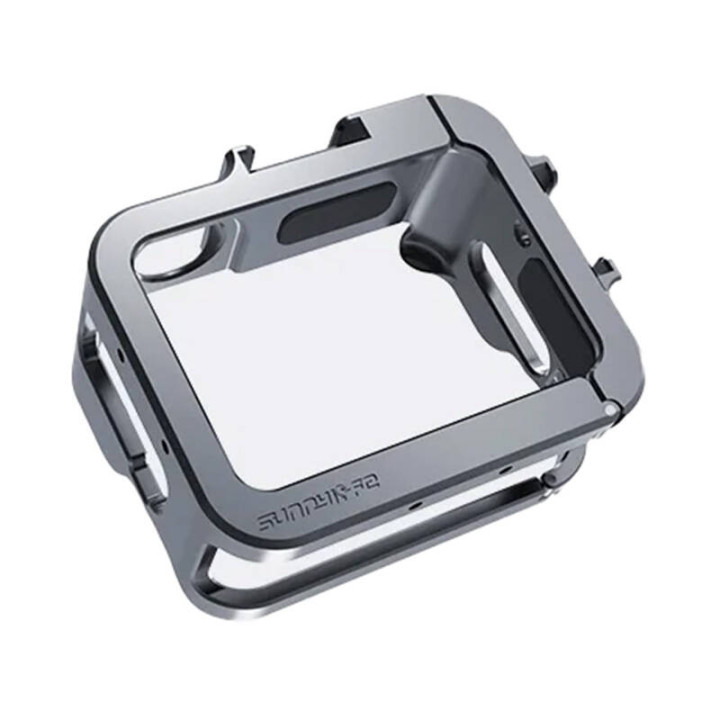 Caja de aluminio Sunnylife con soporte para cámara Insta360 GO 3 / GO 3S