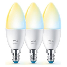WiZ,Candle,4,9W,2700-6500,C37,E14,3 pcs lightsource