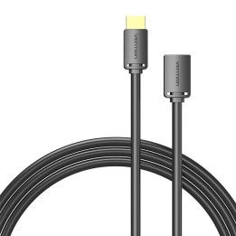 Удлинительный кабель HDMI 2.0 «папа» — HDMI 2.0 «мама» Vention AHCBJ, 5 м, 4K, 60 Гц, (черный)