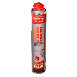 POLYURETHANE FOAM PMPF-750 FIRE RETARDANT FIRE-FOAM CAN 750 ml WKRĘT-MET KLIMAS