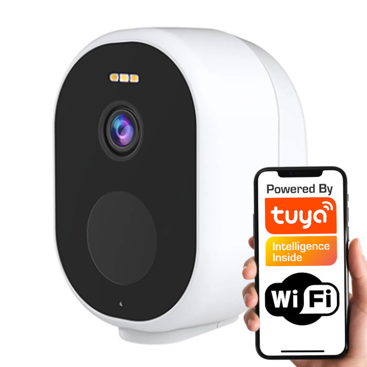 Indoor/Outdoor Battery Camera 3 Mpx IP66 USB-C WiFi TUYA