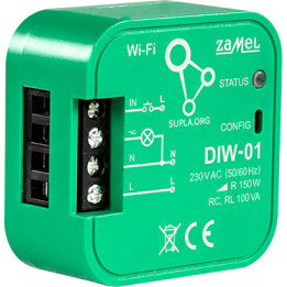 SMART LIGHTING DIMMER DIW-01 Wi-Fi, 230 V AC ZAMEL