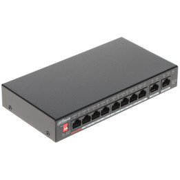ПРОМЫШЛЕННЫЙ КОММУТАТОР POE PFS3010-8GT-96-V2 8-ПОРТОВЫЙ DAHUA