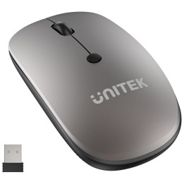 WIRELESS OPTICAL MOUSE T060AGY01 SlimTrack, 1600&nbsp;dpi 2.4&nbsp;GHz UNITEK