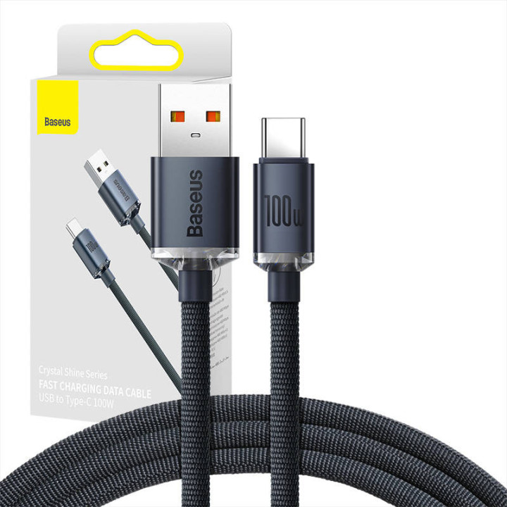 Baseus Cafule cable USB-C 3A 1m (Gray+Black)