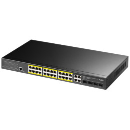 CUDY GS2028PS4-300W 24-Port PoE+ Switch with SFP