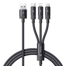 LogiLink kat.6a S/FTP 20m czarny pozłacane końcówki