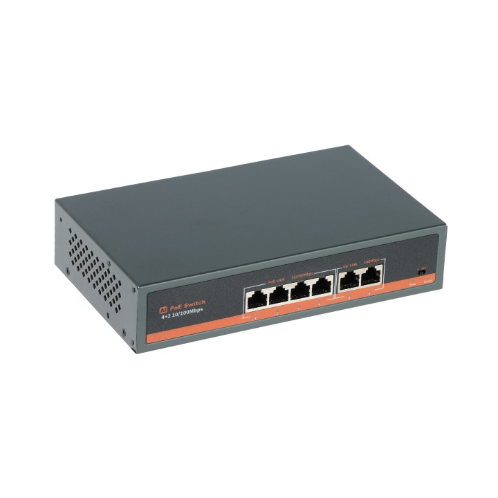 APTI APTI-POE0402-60W-ECO 4-Port PoE Switch