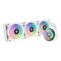 Жидкостное охлаждение процессора Darkflash TR360 (белый)