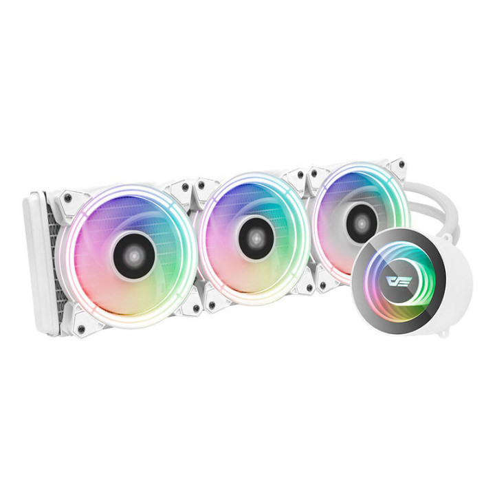 Жидкостное охлаждение процессора Darkflash TR360 (белый)