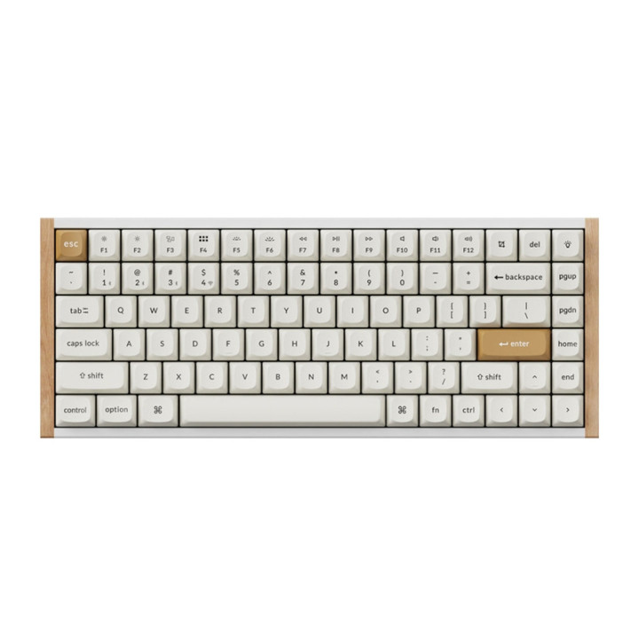 Keychron K2 HE kabellose RGB-Nebula-Magnetschalter-Tastatur (weiß) [K2H-Q1].