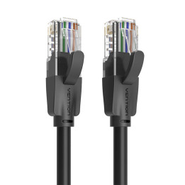 UTP CAT6 Vention IBEBS RJ45 Ethernet network cable 1000Mbps 25m black