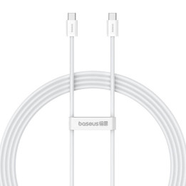 Baseus Superior 2 100W 2m USB-C to USB-C fast charging cable (white)