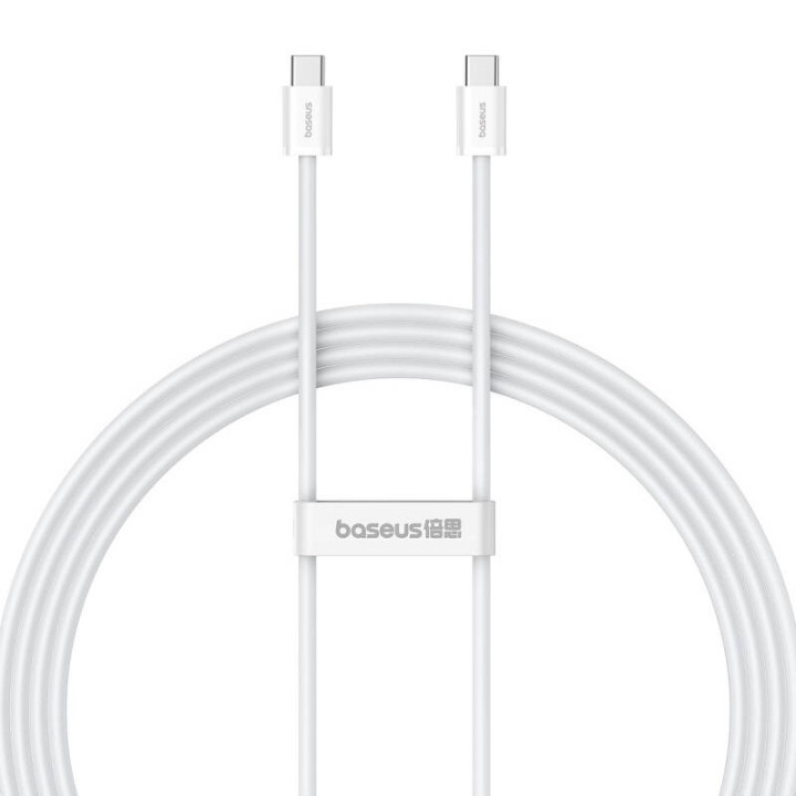 Baseus Superior 2 100W 2m USB-C to USB-C fast charging cable (white)