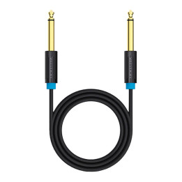 Audio Cable TS 6.35mm Vention BAABL 10m (black)