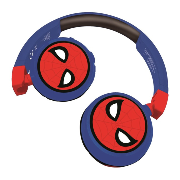 Lexibook Spiderman Foldable 2in1 Bluetooth headphones