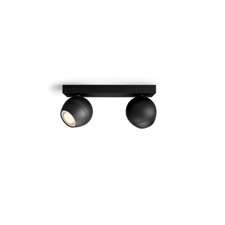 Philips Hue Buckrambar/tube black 2x5W 230V