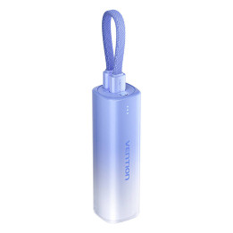 Powerbank 5000мАч Vention FHWL0 20W + кабель USB-C для молнии (niebieski)