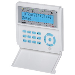 KEYPAD FOR ALARM CONTROL PANEL INT-KLCDR-BL SATEL