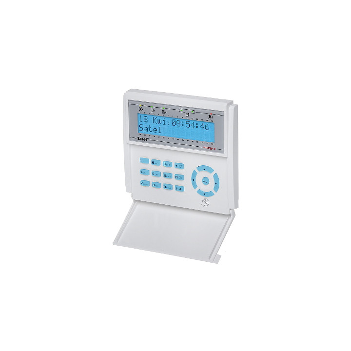 KEYPAD FOR ALARM CONTROL PANEL INT-KLCDR-BL SATEL