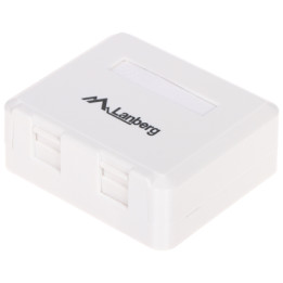 Keystone Jack FX2-LAN RJ45 White