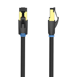 Сетевой кабель CAT8 SFTP Vention IKABI RJ45 Ethernet 40Гбит/с 3м Черный