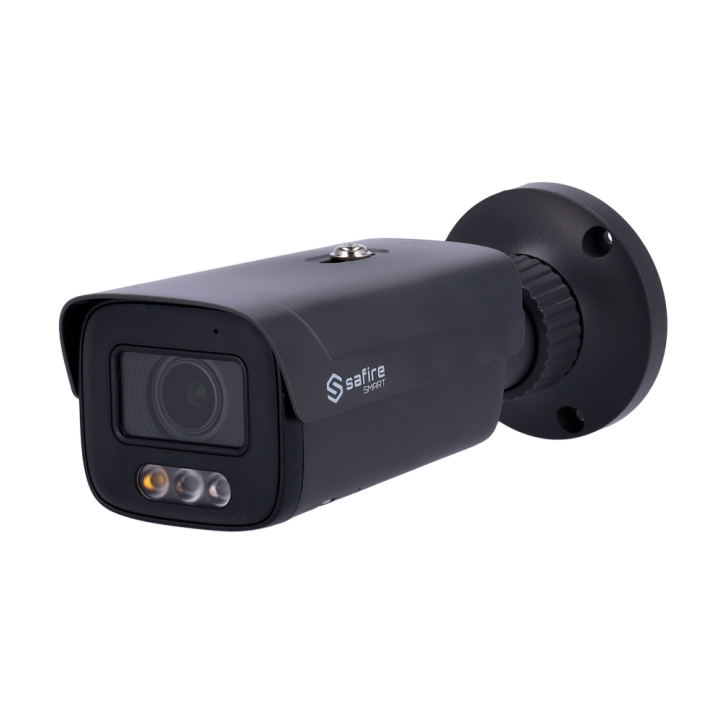 SAFIRE SMART SF-IPB580ZA-4I1-SL-GREY 4MP Bullet IP Camera with PoE and Wi-Fi