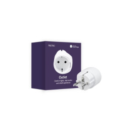 Aeotec Outlet (Smart Plug) Type F, with power meter, SmartThings compatible, with Zigbee 3.0 protocol (GP-AEOWPFEU)