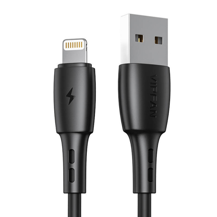 Кабель VFAN Racing X05 USB-Lightning (черный)