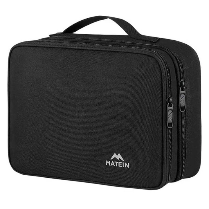 Bolsa de viaje con organizador para cables/electrónica M Matein 1225 Negro
