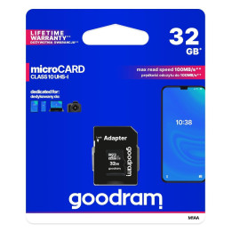 Карта памяти Goodram microSD 32ГБ (M1AA-0320R12)