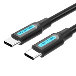 USB-C 2.0 Vention COSBG PD60W cable 1.5m black PVC