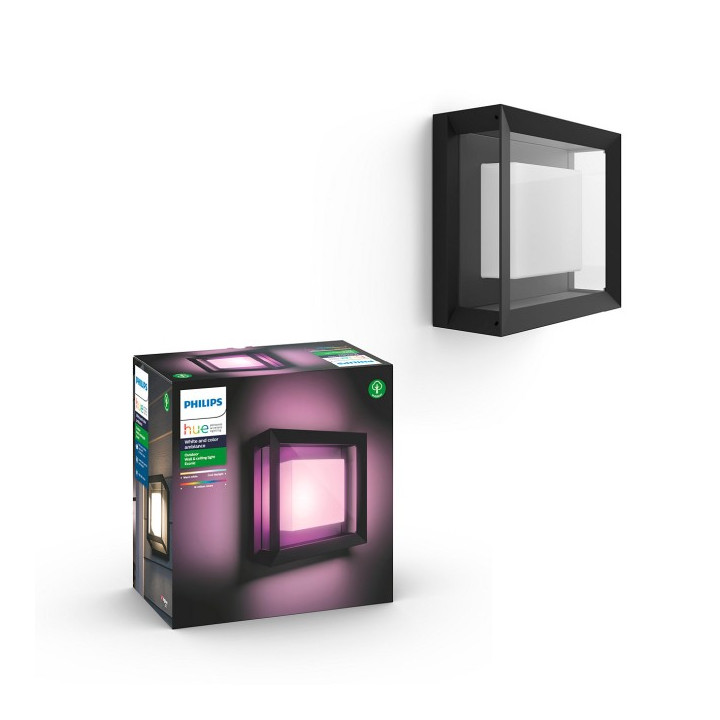Philips Hue Econic RGBW square wall lamp