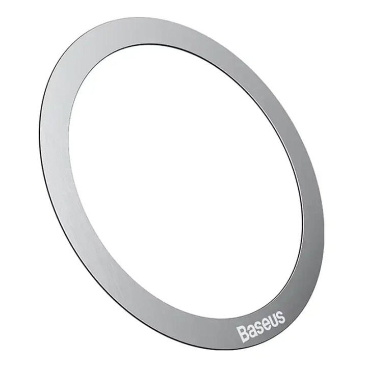Магнитное кольцо Baseus Halo для телефонов, , MagSafe (Серебро)