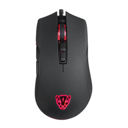 Проводная игровая мышь MMotospeed V70, черная