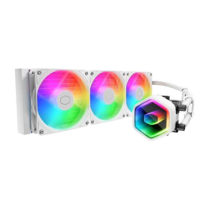 Кулер для воды Cooler Master MasterLiquid 360 Core II ARGB (белый)